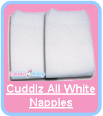 Cuddlz All White Nappies Diapers For Adults