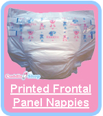 Cuddlz Printed Nappies Diapers For Adults